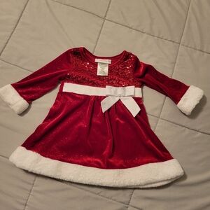 Bonnie Baby Size 12 Months Christmas Dress